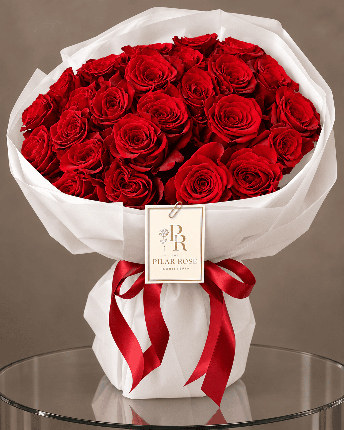 Pure Red Roses